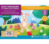 Ciccio Pasqualino e le prime uova di Pasqua. Storia kamishibai. Ediz. italiana e inglese. Con burattini da ritagliare. Con flashcards. Con materiali educativi stampabili