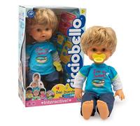 Cicciobello Best Friends - Bambola Cicciobello Di 42 Cm Con Funzione Pianto, Modello Con Maglietta Azzurra Con Ricetta Sul Retro, Per Bambini A Partire Dai 2 Anni
