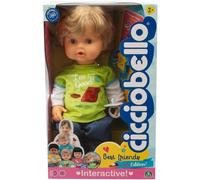 Cicciobello Best Friends - Bambola Cicciobello Di 42 Cm Con Funzione Pianto, Modello Con Maglietta Verde Con Ricetta Sul Retro, Per Bambini A Partire Dai 2 Anni