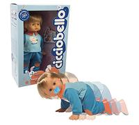 Cicciobello - Cammina e Gattona, batti le mani e verrà verso di te camminando e gattonando con teneri versetti, ciuccio incluso, per bambine a partire dai 3 anni,Giochi Preziosi, Multicolore, CCB73000