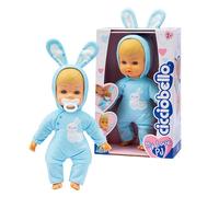 Cicciobello My Love, Bambola Con Pigiama Color Azzurro A Forma Di Coniglietto, Corpo Morbido da 24 cm, Giochi Bambini 2 anni, Accessori Inclusi, Giochi Preziosi