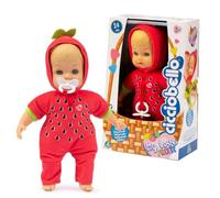 Cicciobello My Love Fruits - Bambola Morbido Con Completino A Tema Fragola, Bambolotto Profumato, Alto 24 cm, Ciuccio Incluso, Per Bambini e Bambine Dai 2 Anni