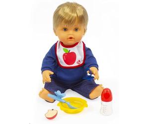 Cicciobello - Pappa Si e Pappa No, la Bambola che è Golosa, Scopre Ogni Giorno Un Gusto Nuovo e Dopo la Pappa Fa il Ruttino, con Accessori, per Bambine a Partire dai 2 Anni, CCB98000