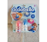 Cicciobello set biberon bambola due colori giochi preziosi