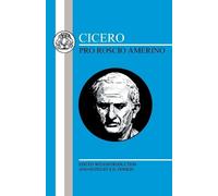 Cicero Cicero: Pro Roscio Amerino (Tascabile) Latin Texts