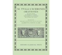 Cicero Orationes. Vol. I: (Rosc. Am., I. Pomp., Clu., Cat., Mur., Cael.): 001