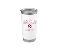 Cicerone Illinois (IL) Bicchiere termico in acciaio inox doppia parete