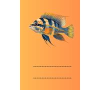 CICHLID: ANIMALS OF THE WORLD, Positive affirmations, Motivational and inspirational notebook, Animal notebook, Birthday gifts, Notebook gifts, Anniversary gifts, For all...