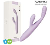 CIci+ 2 Vibratore Rabbit per Punto G e Clitoride in Morbido Silicone APP Svakom