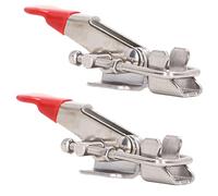 ciciglow 2 Pcs Acciaio Inossidabile Regolabile -Ezklemm -Clamps Kit Set di capacità 400 Libbre per Macchine per Porte e Lavorazione del Legno