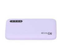 ciciglow 5G Hotspot Mobile, Hotspot Mobile a Batteria da 6100 MAh, Router WiFi da 2,77 Gbps Ad Alta velocità con Supporto per Slot per Schede Nano SIM 16 per Viaggi