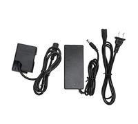 ciciglow Accoppiatore CC EL14, Adattatore di Alimentazione CA Batteria Fittizia con Decodifica Completa Kit Caricabatterie EL14 per D5100 D5200 D5300 D5500 D5600 D3100 D3200 D3300 D3400