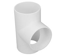 ciciglow Adattatore del Tubo PVC 3 Via per la Tenuta della Ventola e la Sigillazione della Ventilazione Dell'essiccatore, Resistenza Alla Corrosione (6 pollici)