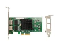 ciciglow Adattatore di Rete per Server, Scheda di Rete Gigabit per Server PCI Ex4 10/100/1000Mbps Interfaccia di Rete RJ45 per Computer Desktop