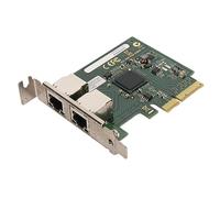 ciciglow Adattatore di Rete Server PCIe 10/100/1000Mbps con 2 RJ45, Supporta Riattivazione Remota, Autoadattativo, Gigabit Ethernet