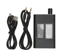 ciciglow Amplificatore per Cuffie, Amplificatore per Cuffie Portatile 3,5 Mm Ricaricabile Interruttore di Guadagno a 2 Stadi Amplificatore per Cuffie HiFi per Telefono Computer MP3 MP4