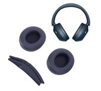 ciciglow Auricolari per Cuffie WH XB910N, Auricolari di Sostituzione della Spugna in Pelle Proteica Morbida con Copertura della Fascia, Cuscini Auricolari Auricolari (BLUE)