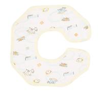 ciciglow Bavaglini Assorbenti Unisex in Cotone per Bambini, Morbidi e Confortevoli, Salviette per Sbavare, Simpatici Motivi a Fumetti per Neonati, Confezione da 1, Ideali per la Pappa del Bambino