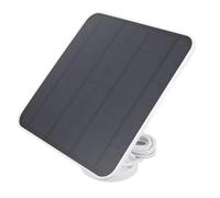 ciciglow Caricatore del Pannello Solare da 12W, Pannello Solare a Montaggio Regolabile a 360 ° per la Fotocamera per L'alimentatore per Uccelli per Camme di Attacco, Ip66 Cavo da 9,84