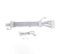 ciciglow Cavo di Prolunga PCI E 5.0, AGRB 16 Pin(12+4) Maschio a 3x8(6+2) Femmina Cavo di Prolunga con Maniche 16AWG per GeForce RTX3090Ti per RTX 4070 4080 4090 340mm