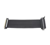 ciciglow Cavo Riser GPU PCIe 4.0 X16, Connettore da 180 Gradi Supporto Estensione PCIe Fino a 64 GBS Adattatore Porta di Estensione Ad Alta velocità Schermato EMI (300 mm)
