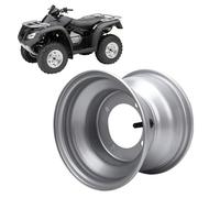 ciciglow Cerchio Ruota ATV 18X9.50-8, Cerchio Ruota 8 Pollici per ATV, Go Kart, Veicoli Fuoristrada, Quad, Argento (fori (spaziatura dei fori: 110 mm / 4.33in)