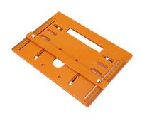 ciciglow Circolare -base della Piastra Longibile Elaborazione del Legno Aiuto per Motori 4 Pollici, Accessori per Risparmio Professionale