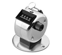 ciciglow Clicker Manuale con Banco Meccanico in Acciaio Inossidabile per Il Controllo della Stazione Kai (Metallo Addensato con Base)