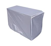 ciciglow Copertura per condizionatore d'Aria, Copertura per condizionatore d'Aria da Esterno Anti-Polvere Anti-Neve Impermeabile Anti-Sole per casa 3 Dimensioni(1.5p:80 * 28 * 54cm)