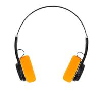 ciciglow Cuffie On-ear Bluetooth retrò, Cuffie per Bassi Potenti Wireless Leggere, Comode Vinatge con Doppie Manopole di Controllo per il Gioco (BLACK)
