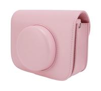 ciciglow Custodia per Fotocamera PU, Borsa Protettiva a Prova di Shock per Fotocamere di Popoto con Spalline Regolabile, per la Fotografia Esterna (PINK)