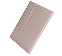 ciciglow Custodia per Tastiera con Tastiera Bluetooth (con Touchpad), Custodia Staccabile in Pelle PU, Tastiera Wireless Stabile e Interfaccia USB Resistente Ai Graffi(Oro rosa)