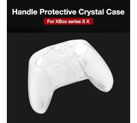 ciciglow Custodia Protettiva Antiurto in Silicone per Controller Serie S X, Materiale Delicato Sulla Pelle, Compatibile con Controller di Gioco, Bianca (A)