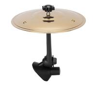 ciciglow Cymbal Auto, Facile Installazione e Robusta Mini Tamburo Cymbal, Cymbal Crash di Sfiato per Auto con Suono Croccante per Veicoli Vent Air Dash (GOLD)