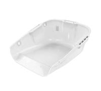 ciciglow Durevole -ad Alta Prestazione di Polvere di Plastica in Plastica di Grande capacità -indossare a Doppia Gara Contro il Resistente Raccolto (WHITE)