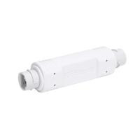 ciciglow Extender Poe Impermeabile All'aperto, 500 Metri Responsabile della Portata Massima Poe, Plug and Play 10/100/1000m Amplificatore Tariffarie per Campanelli Fotografici