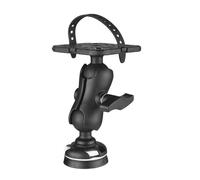 ciciglow Fish Finder Monte Base, Monte Universale a Sfera di Rotazione a 360 ° Staffa di Ricerca di Pesce, Supporto per Ricerca di profondità Elettronica Marina a Medio Braccio per Barca