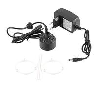 ciciglow Fountain Mist Maker 12 LED Mist Maker colorato con Adattatore di Alimentazione Adattatore di Alimentazione 110-240 V US Plug(European Standard 220V)