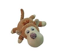 ciciglow Giocattolo di Peluche per Animali Suono Resistente Al Simpatico Giocattolo per Cani di Peluche per Animali Domestici Materiale (Scimmia)