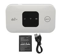 ciciglow Hotspot WiFi Mobile, Router WiFi 4G LTE Portatile USB 150 Mbps con Slot per Scheda SIM, Router da Viaggio con Batteria da 2100 mAh per L'area Asiatica dell'Europa Home Business