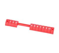 ciciglow Indicatore del Punteggio del Calcio Balilla, Robusto Set da 2 Pezzi per Segnare Facilmente, Design Ergonomico per Riunioni di Famiglia, Leggero (Rosso Blu)