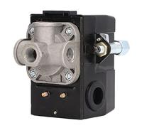 ciciglow Interruttore di Controllo della Pressione del Compressore Dell'aria Versatile con 4 Connessioni del Distributore e Installazione Semplice - Ideale per L'utilizzo di Workshop