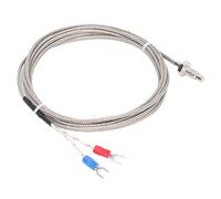 ciciglow K -ThermoElement -Sensore di Temperatura con Filettatura a Vite M6, Dispositivo Investigativo Resistente Ad Alta Temperatura per Manutenzione e Controllo (2m)