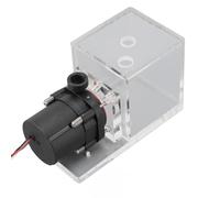 ciciglow Kit di Raffreddamento Ad Acqua, 600L / H 10W 12V CPU Pompa di Raffreddamento Ad Acqua Serbatoio 235ml G1/4 Pompa di Raffreddamento Ad Acqua per PC Silenziosa/Serbatoio Combinato