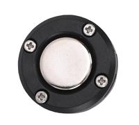 ciciglow Kit Magnetico Microfono Universale CB, Supporto per Microfono CB Gancio per, Supporto Adatto per Radio -30-32 -35-36 (BLACK)