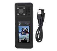 ciciglow Macchina Fotografica 4K Azione, 140 Gradi Grandangolare WiFi Impermeabile Fotocamera Sportiva con Touchscreen da 2,0 Pollici e Stabilizzazione Dell'immagine, per Ciclismo