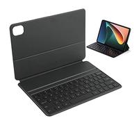 ciciglow Matic Kgneeyboard Custodia, Wireless Smart Keyboard Custodia Tablet con Tastiera 63 Tasti Tastiera Magnetica per per Mi Pad 5/5 Pro