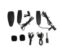 ciciglow Microfono Lavalier Wireless, qualità Audio HiFi, Voce Senza Ritardo, Batteria a Lunga Durata, Clip Leggera, Spettacoli Teatrali, Registrazione Dal, Lezioni Sonore Didattiche