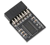 ciciglow Modulo TPM2.0, 14Pin LPC TPM 2.0 Modulo di Sicurezza Crittografia per Win 8.1, per Win 7, per Win10, per MSI 14Pin LPC TPM 2.0