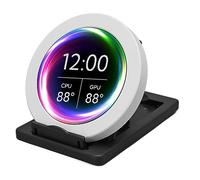 ciciglow Monitor Temperatura Computer AIO da 2,8, Kit di Aggiornamento Display LCD per Raffreddamento CPU per Sistemi di Raffreddamento Ad Acqua, Pannello Sensore PC per Accessori per